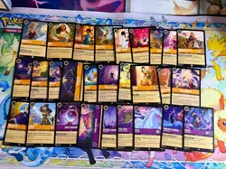 Disney Lorcana Fabled Lot Common+Uncommon+Rare+Super Rare Set of 192 - Image 1