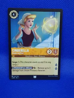 Disney Lorcana: Cinderella Gentle and Kind Uncommon Non-Foil - Image 1