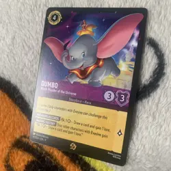 Disney Lorcana TCG DUMBO Ninth Wonder of The Universe Legendary Non Foil 45/204 - Image 3