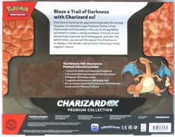 Pokemon CHARIZARD EX PREMIUM COLLECTION 6 Booster Pack Etched Foil Promo Sleeves - Image 2