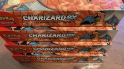 Charizard EX Pokemon TCG Premium Sealed Collection with 6 Booster Packs - Image 4