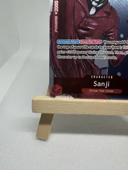 One Piece TCG Sanji OP01-013 Alternate Art Promo 25th Anniversary Collection NM - Image 4
