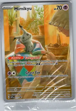Mimikyu SVP 075 SV: Scarlet & Violet Promo Cards - Pokemon Card - Sealed - Image 1