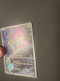 Pokemon TCG Cobalion 144/086 IR Illustration Rare Black Bolt NM Scarlet Violet - Image 4