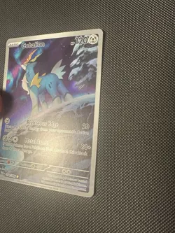 Pokemon TCG Cobalion 144/086 IR Illustration Rare Black Bolt NM Scarlet Violet - Image 5