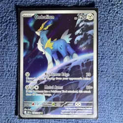Cobalion 144/086 Pokemon TCG Scarlet & Violet: Black Bolt Illustration Rare - Image 1