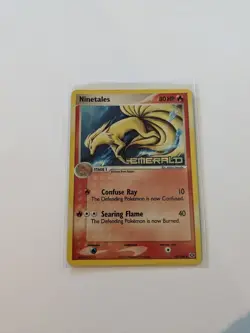 NINETALES 🔥 EX EMERALD 38/106 Holo STAMPED Vintage Pokemon 2005 Very Rare HP/MP - Image 1