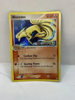 Ninetales 38/106 Reverse Holo EX Emerald 2005 STAMPED LP - Image 1