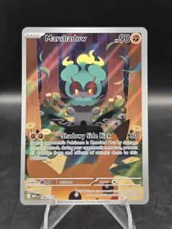 Pokemon TCG Marshadow 146/132 Mega Evolution Illustration Rare Holo NM - Image 1