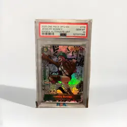 2025 ONE PIECE MANGA ALTERNATE ART OP12-118 JEWELRY BONNEY PSA 10 - Image 1