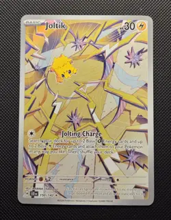 Pokemon TCG Joltik Card 150/142 Stellar Crown Illustration Rare NM Condition - Image 1