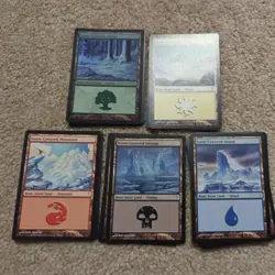 41x Snow-Covered Land Lot Coldsnap MTG Magic the Gathering Basic Land Card NM-LP - Image 1