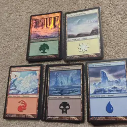 41x Snow-Covered Land Lot Coldsnap MTG Magic the Gathering Basic Land Card NM-LP - Image 2