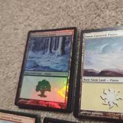 41x Snow-Covered Land Lot Coldsnap MTG Magic the Gathering Basic Land Card NM-LP - Image 3
