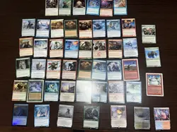 MTG SNOW + ICE Themed Magic The Gathering Card Lot+ Bonuses - Image 1