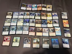 MTG SNOW+ Snow Creatures Themed Magic The Gathering Cards + Xtras Added ! - Image 1