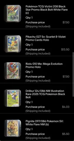 Pokemon Card Lot for kurious_cards (you get what’s in the photos of the listing - Image 4