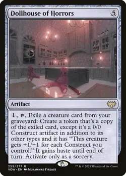 Dollhouse of Horrors - Innistrad: Crimson Vow | MTG Card - Image 1