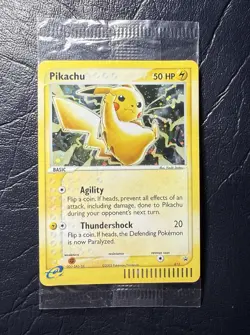 SEALED 2003 POKEMON GAME PIKACHU 12 holo black star promo & Meowth 13 2 CARD LOT - Image 3