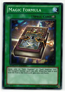 Magic Formula Common | GLD4-EN044 | English Yu-Gi-Oh Card - Image 1