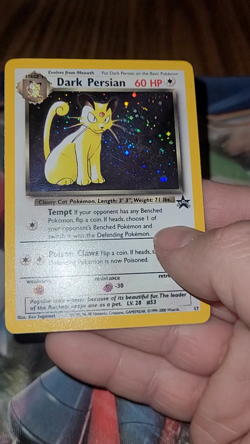 Pokemon TCG Dark Persian #17 Black Star Promo Holo Foil Card - Image 2