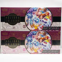 2025 Pokemon Trading Card Game: Holiday Calendar (2 Sealed Boxes) - Image 1