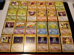 Pokemon 1st Edition 52 Card Lot WOTC Era - Image 2