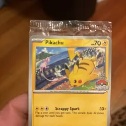 2024 Pokemon TCG World Championships Pikachu Black Star Promo card, SVP 190 - Image 3