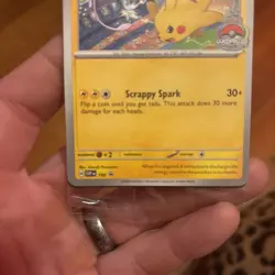 2024 Pokemon TCG World Championships Pikachu Black Star Promo card, SVP 190 - Image 4