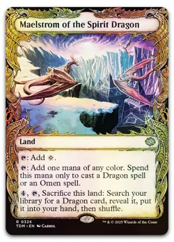Maelstrom of the Spirit Dragon (Showcase) #326 (Foil) NM Tarkir Dragonstorm - Image 1