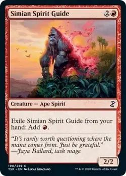 Magic The Gathering MTG SIMIAN SPIRIT GUIDE Time Spiral Remastered NM Near Mint - Image 1