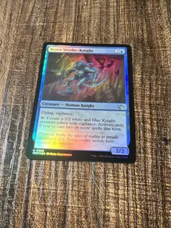 Xerex Strobe-Knight Foil March of the Machine MOM MTG Magic Pack Fresh - Image 1