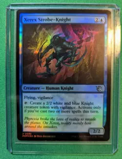 MTG - Xerex Strobe-Knight FOIL - March of the Machine - Pack Fresh!! - Image 2