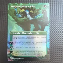 Oko, Lorwyn Liege (Borderless) Lorwyn Eclipsed FOIL M0287 - Image 2