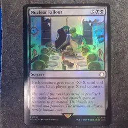 Nuclear Fallout - Foil - Universes Beyond: Fallout (MTG) - Image 1