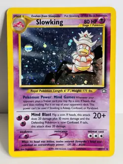 Slowking 14/111 Neo Genesis Holo *Swirl* Vintage Pokemon Card - Image 1