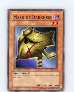 Yu-Gi-Oh TCG Mask Of Darkness SDP-013 1st Edition Regular Common Card LP-NM - Image 1