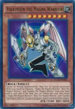 Yugioh! LP Valkyrion the Magna Warrior - YGLD-ENB01 - Ultra Rare - Unlimited Edi - Image 1