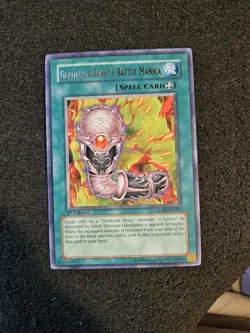 Gladiator Beast's Battle Manica GLAS-EN057 Yugioh TCG Rare LP - Image 1