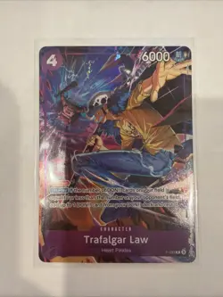 Bandai One Piece CCG Trafalgar Law P-093 Character Promo Card English - Image 1