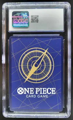 2025 ONE PIECE CCG MORE PIZZA!! ALTERNATE ART OP07-037 CGC 10 A PT - Image 2