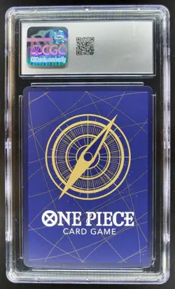 2025 ONE PIECE CCG MORE PIZZA!! ALTERNATE ART OP07-037 CGC 8 A PT - Image 2
