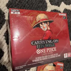 One Piece OP-13 Carrying On His Will Booster Box And Sleeved Pack Bundle - Image 5
