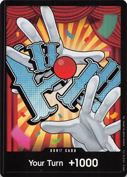 DON!! Card Buggy Foil PRB-02 The Best Vol 2 One Piece - Image 1