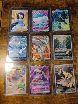 Pokemon TCG - Mixed New - Lot of 9 Illustration Rares And Full Arts Ships Today - Image 1