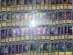 Disney Lorcana The First Chapter Complete Cold Foil Set 1-204 - Image 1