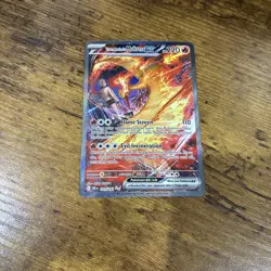 Pokemon TCG Team Rockets Moltres EX SIR 229/182 Destined Rivals NM - Image 4