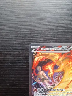 Pokemon TCG Destined Rivals Team Rockets Moltres EX 229/182 SIR - Image 3