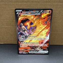 Pokemon TCG Destined Rivals Team Rockets Moltres EX 229/182 SIR - Image 2