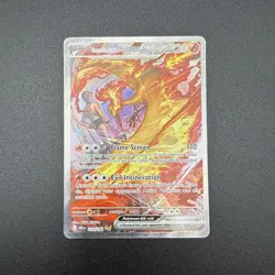 Pokemon TCG Destined Rivals Team Rockets Moltres EX 229/182 SIR - Image 4